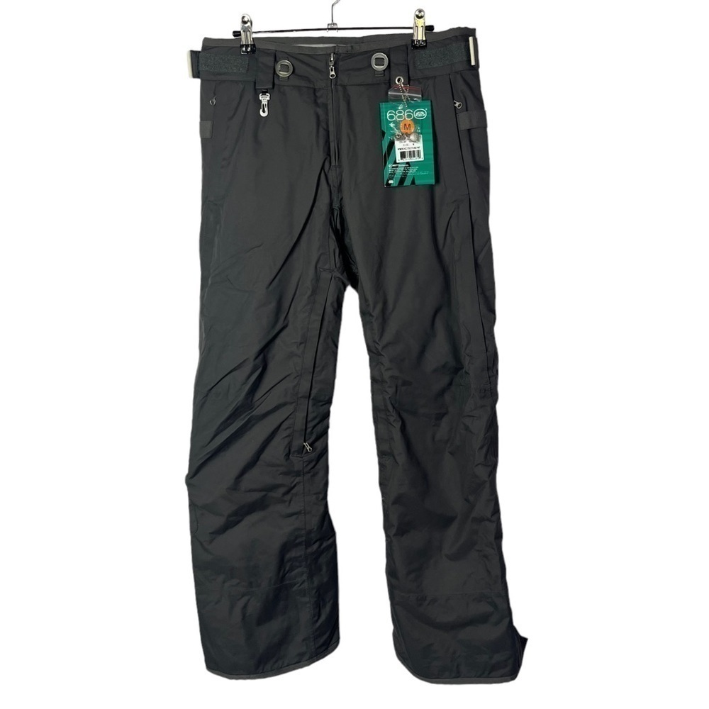 686 Gray Stiletto Insulated Ski‎ Snowboard Pants M